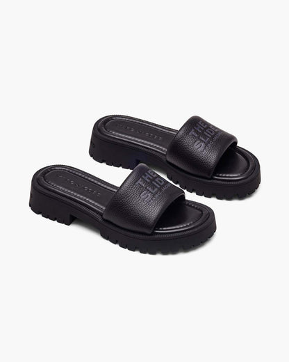 The Lug Sole Slide Black - Marc Jacobs Premium