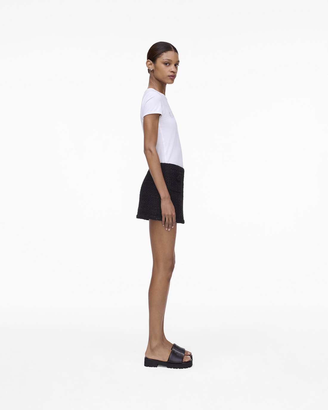 The Lug Sole Slide Black - Marc Jacobs Premium