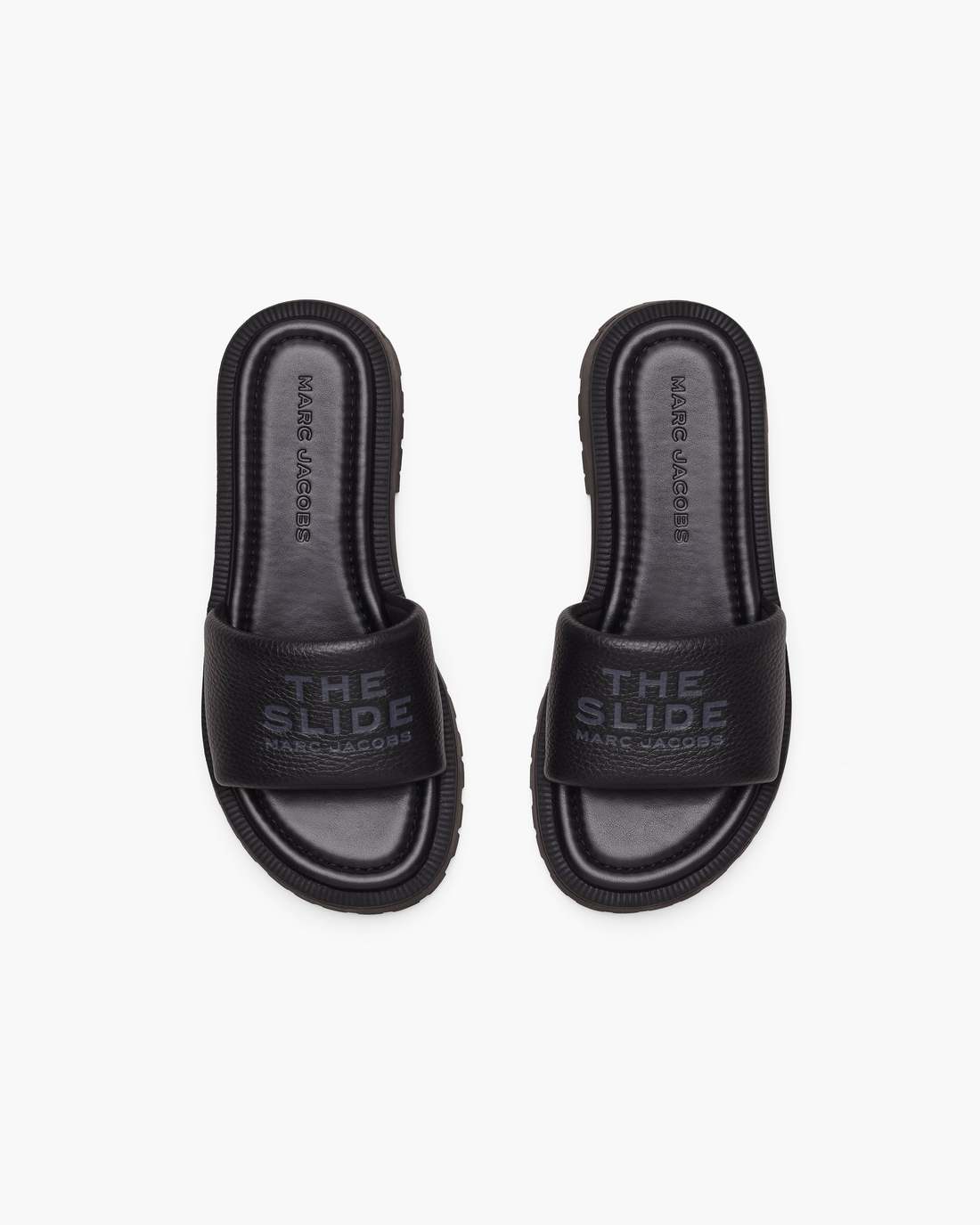 The Lug Sole Slide Black - Marc Jacobs Premium