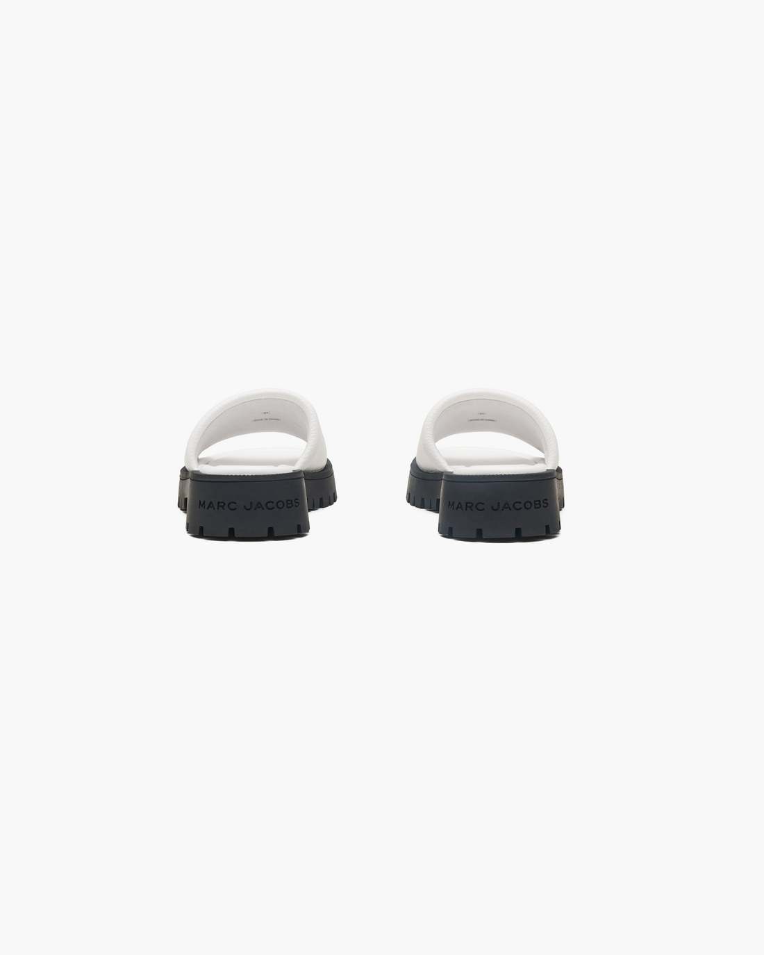 The Lug Sole Slide Bright White - Marc Jacobs New