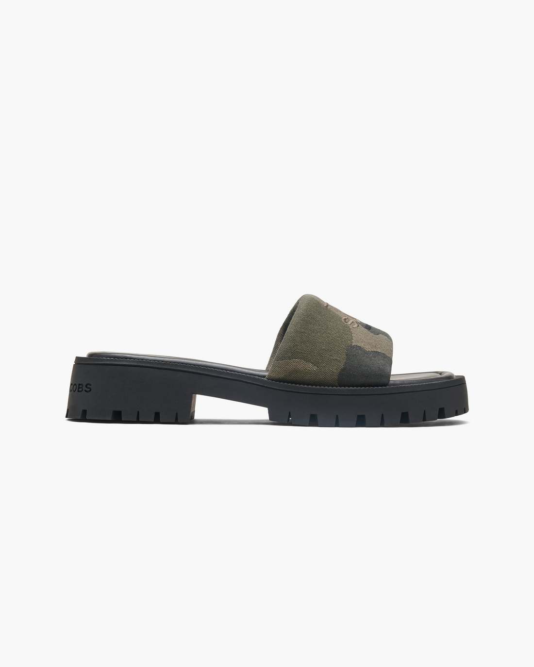 The Camo Jacquard Lug Sole Slide Camo Multi - Marc Jacobs Featured