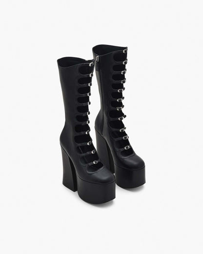 The Kiki Knee-High Boot Black - Marc Jacobs Popular