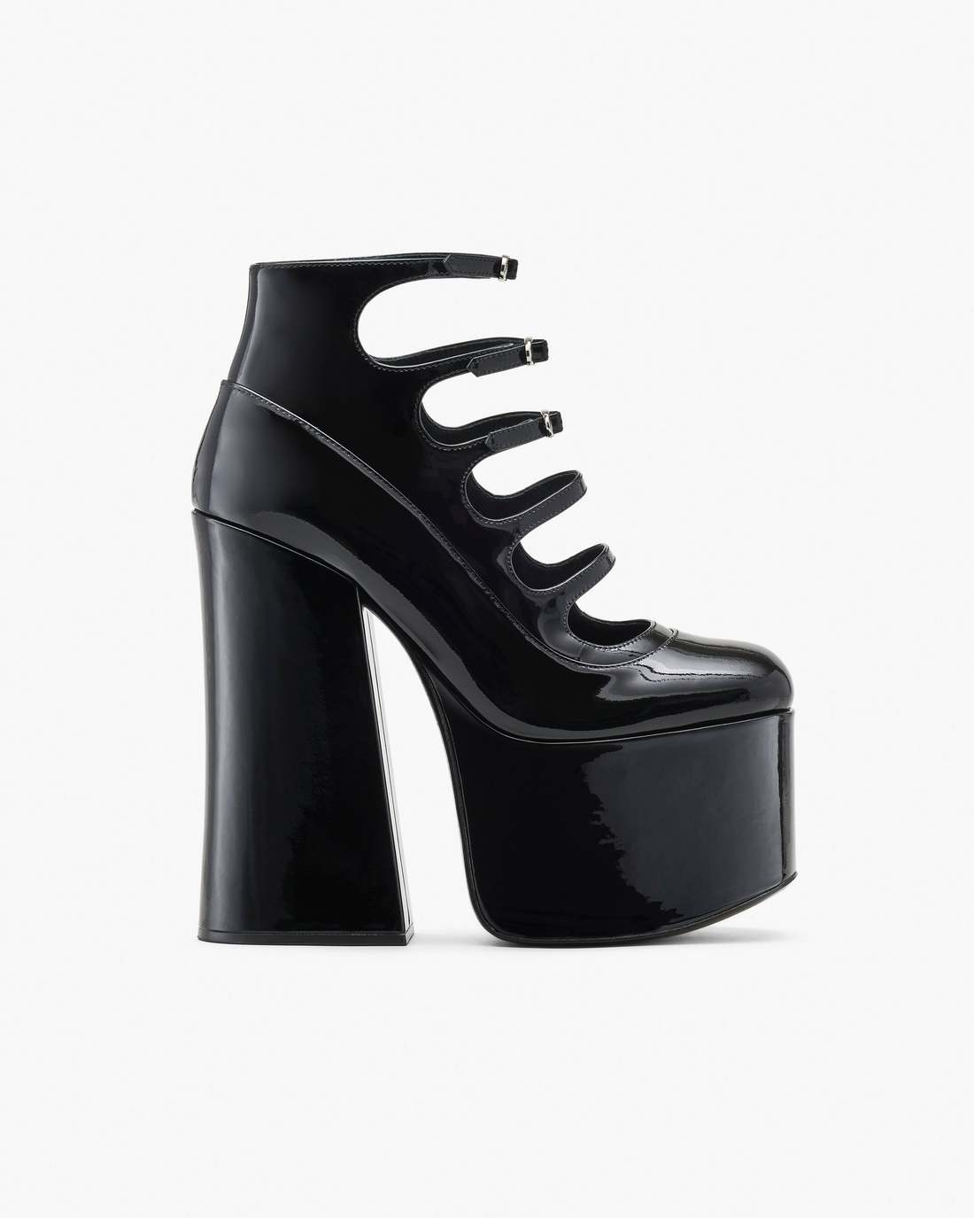 The Patent Leather Kiki Ankle Boot Black - Marc Jacobs Best Seller