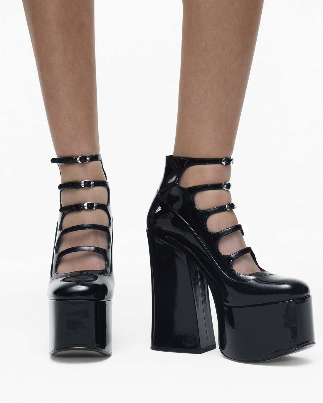 The Patent Leather Kiki Ankle Boot Black - Marc Jacobs Best Seller