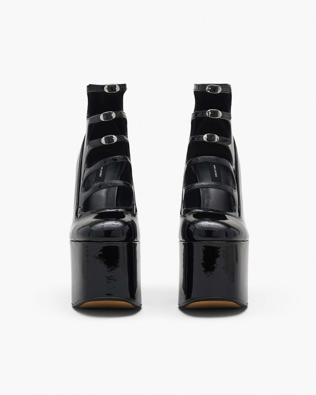 The Patent Leather Kiki Ankle Boot Black - Marc Jacobs Best Seller