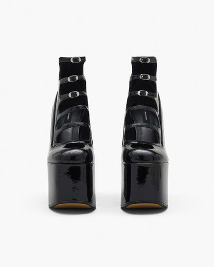The Patent Leather Kiki Ankle Boot Black - Marc Jacobs Best Seller