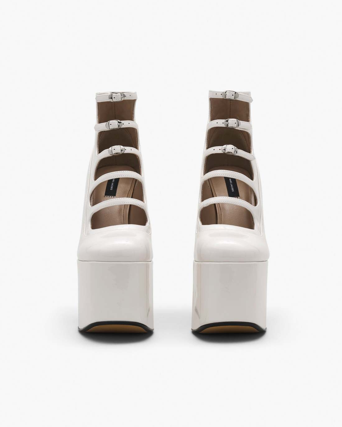 The Patent Leather Kiki Ankle Boot White - Marc Jacobs Recommended