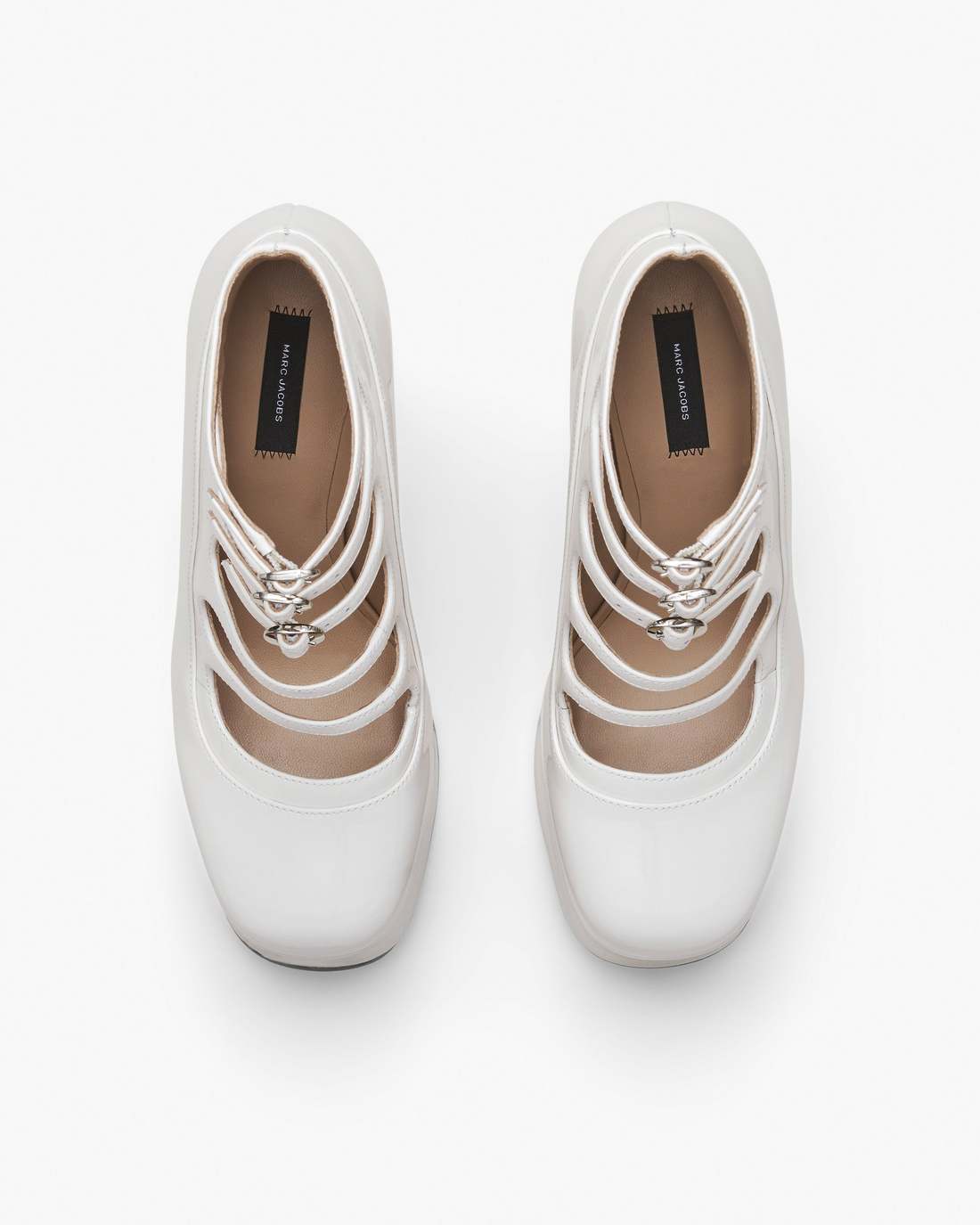 The Patent Leather Kiki Ankle Boot White - Marc Jacobs Recommended