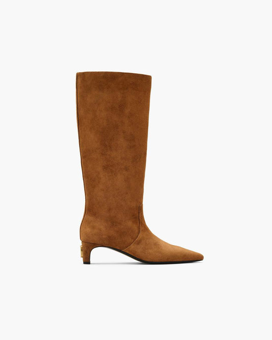 The Suede Mel Boot Copper - Marc Jacobs Signature