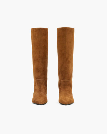 The Suede Mel Boot Copper - Marc Jacobs Signature
