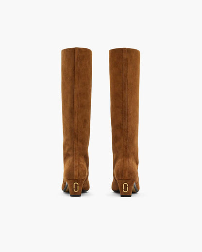 The Suede Mel Boot Copper - Marc Jacobs Signature