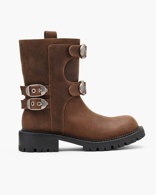 The Kiki Moto  Boot Tobacco - Marc Jacobs New
