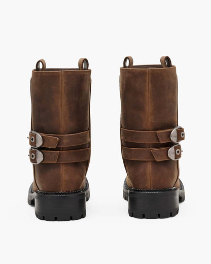 The Kiki Moto  Boot Tobacco - Marc Jacobs New