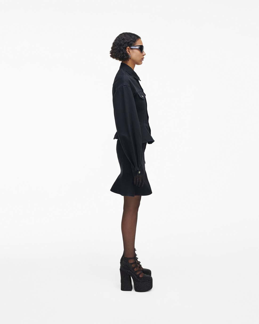 The Rhinestone Kiki Ankle Boot Black/Black - Marc Jacobs Featured