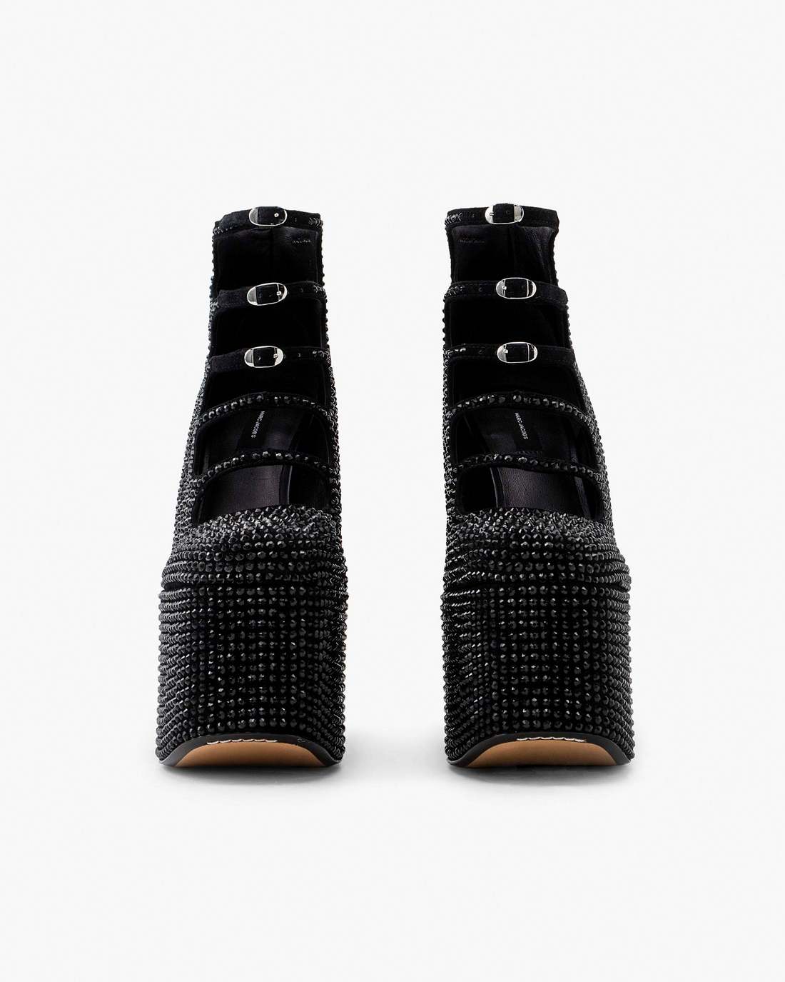 The Rhinestone Kiki Ankle Boot Black/Black - Marc Jacobs Featured