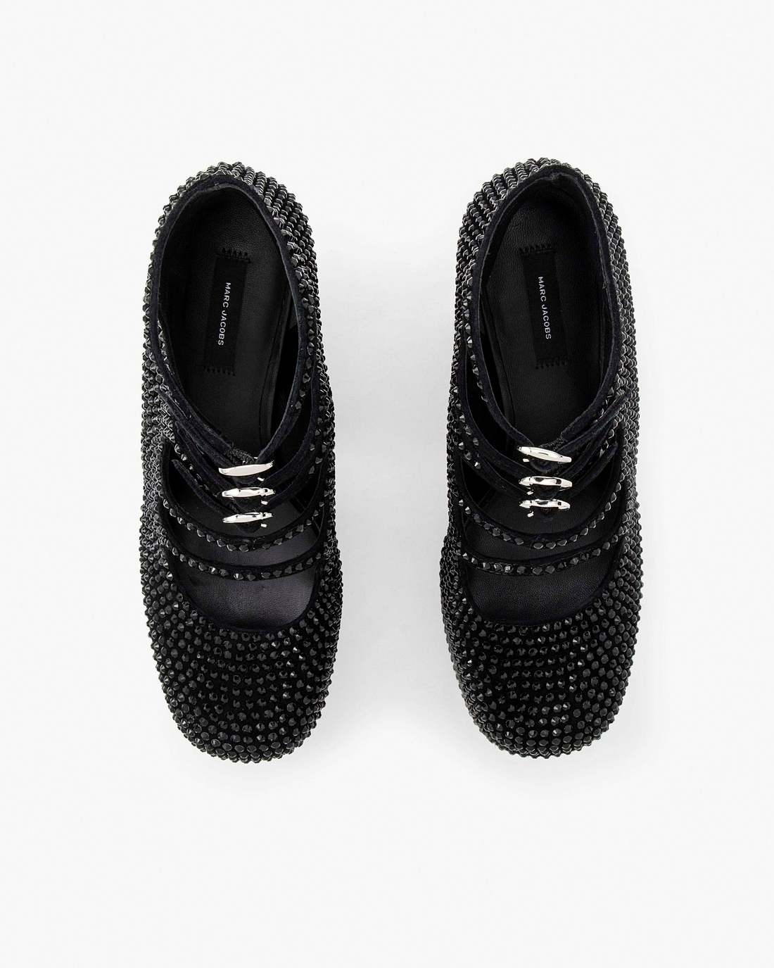 The Rhinestone Kiki Ankle Boot Black/Black - Marc Jacobs Featured