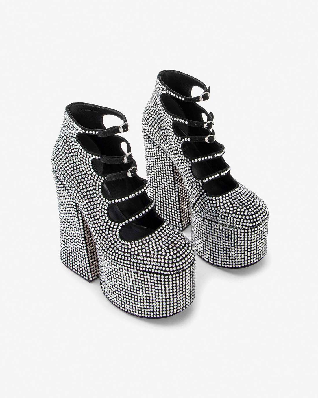 The Rhinestone Kiki Ankle Boot Black/Crystal - Marc Jacobs Popular