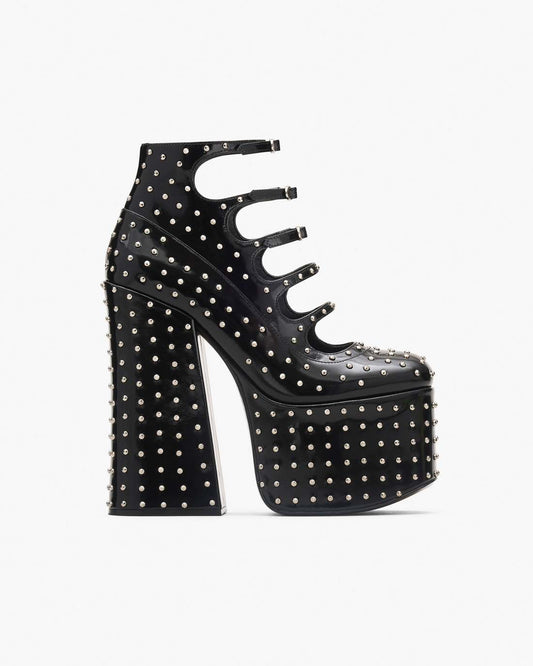 The Glam Studs Kiki Ankle Boot Black - Marc Jacobs Trending