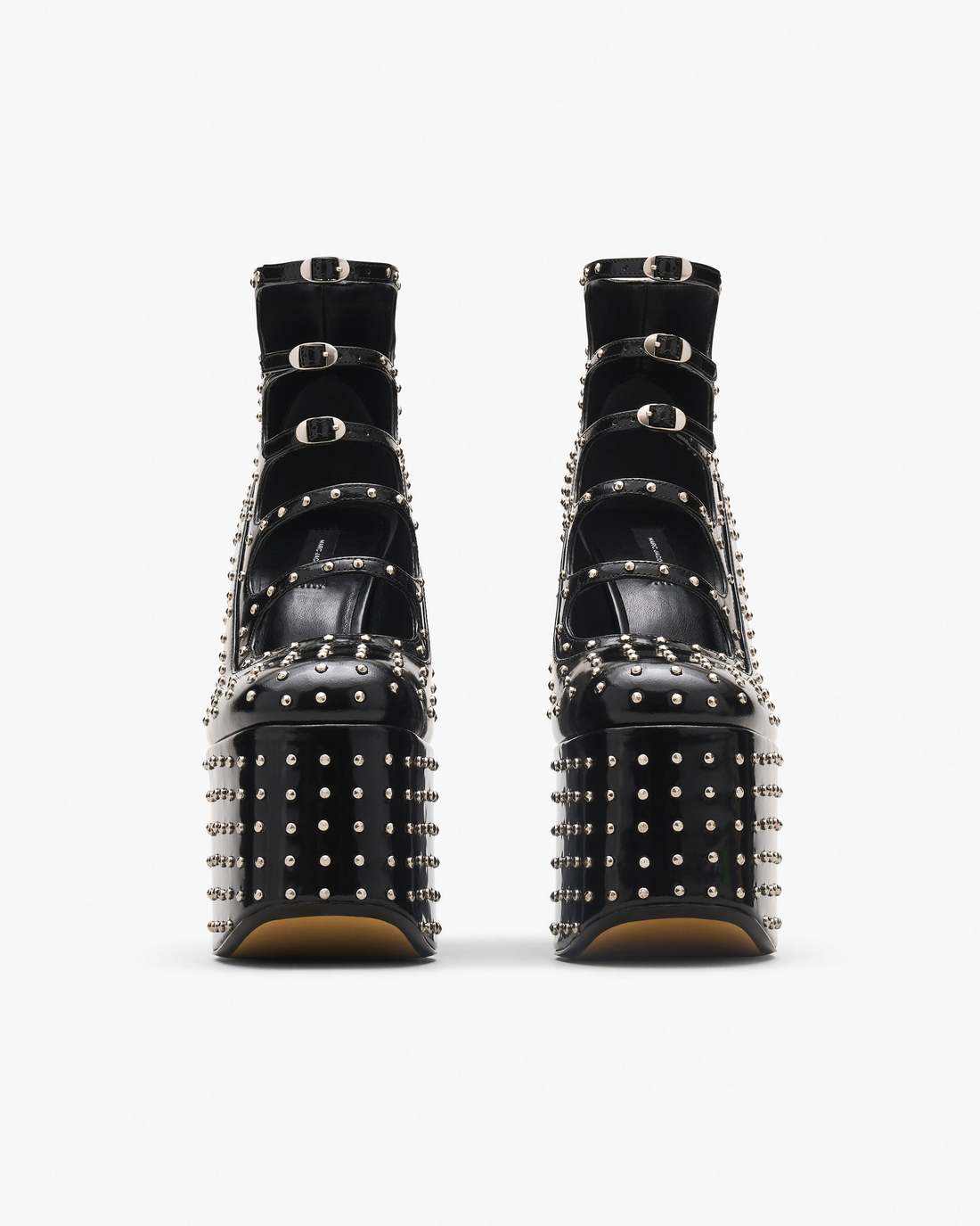 The Glam Studs Kiki Ankle Boot Black - Marc Jacobs Trending