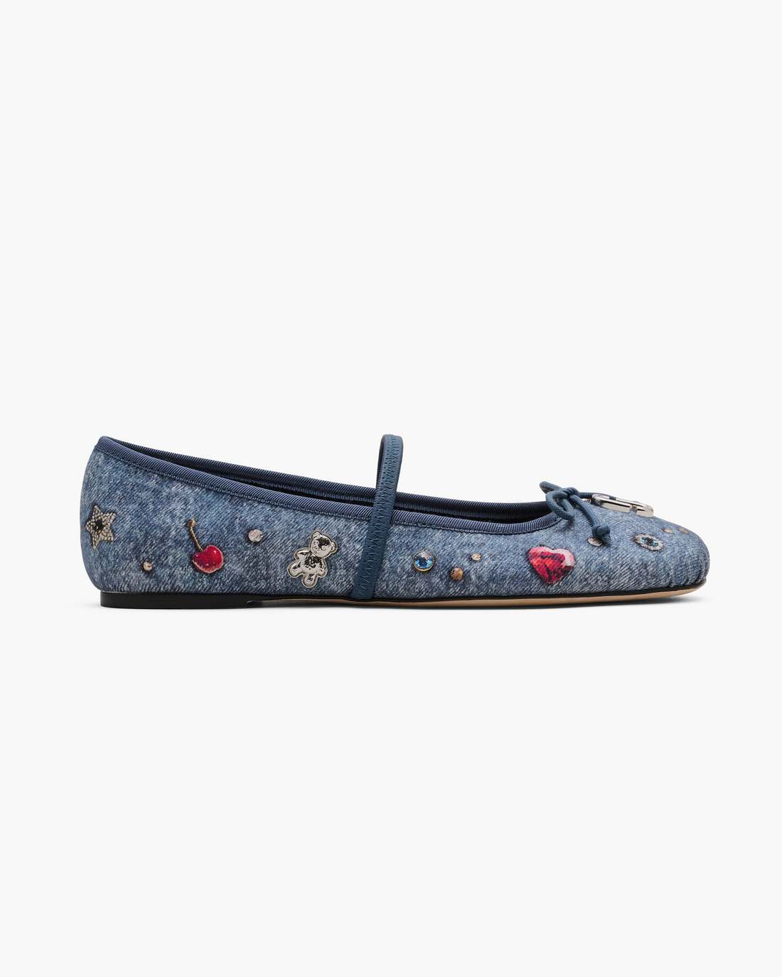 The Trinket Charm Sabrina Ballerina Medium Wash Multi - Marc Jacobs Best Seller