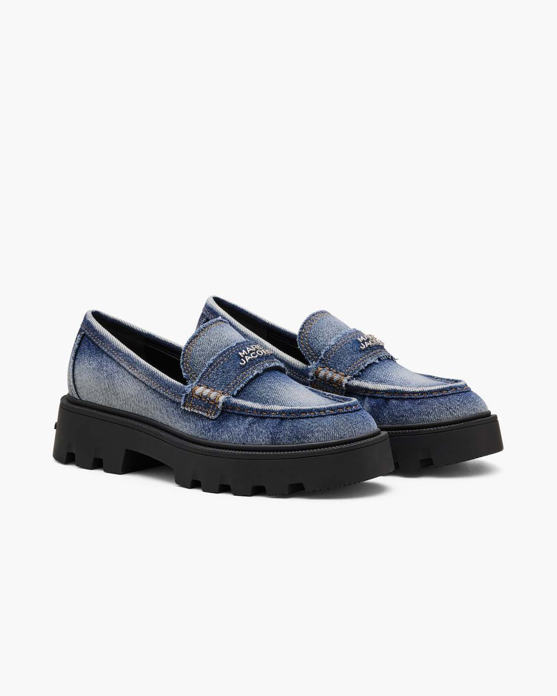 The Faded Denim Frankie Loafer Faded Vintage Indigo - Marc Jacobs Featured