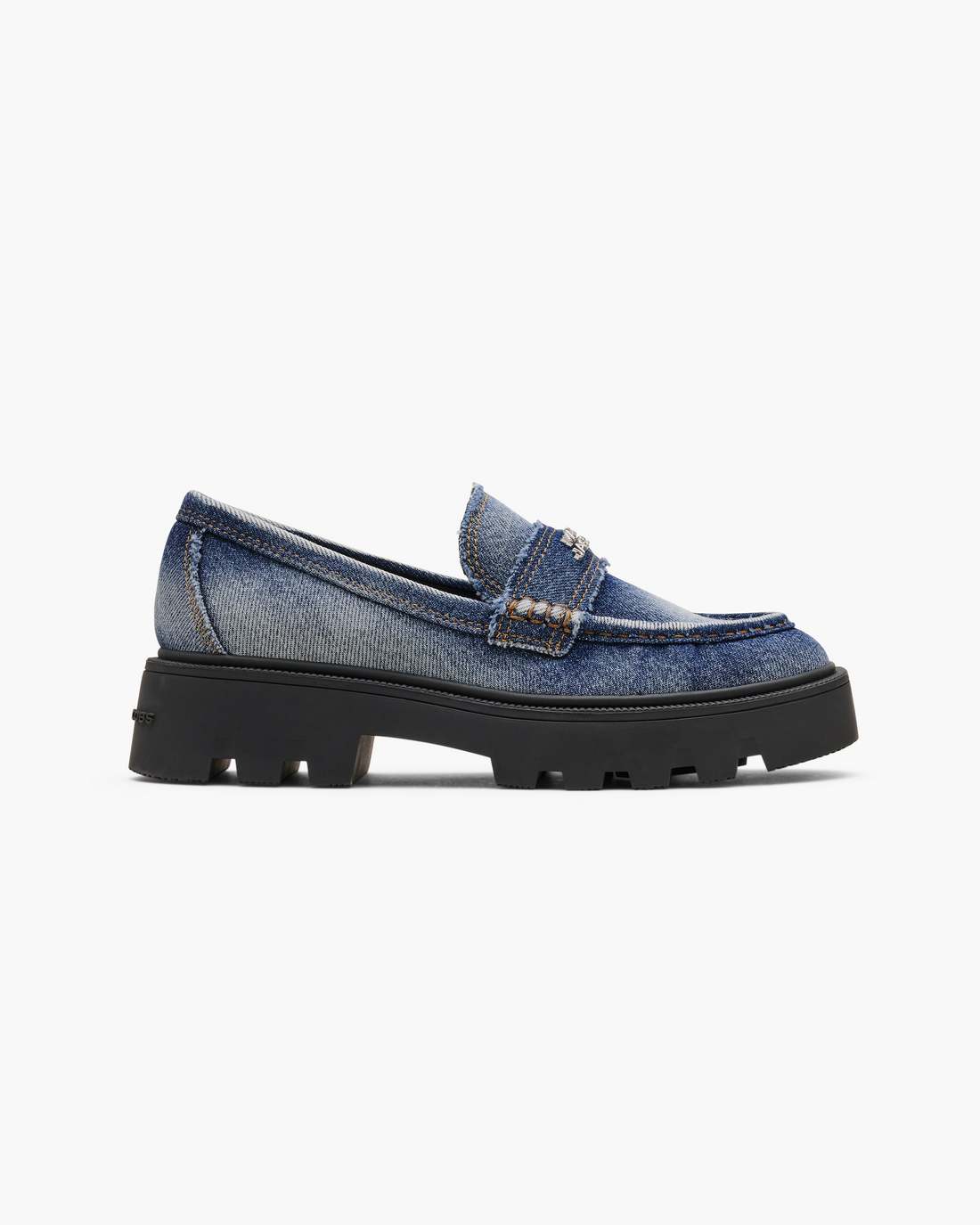The Faded Denim Frankie Loafer Faded Vintage Indigo - Marc Jacobs Featured