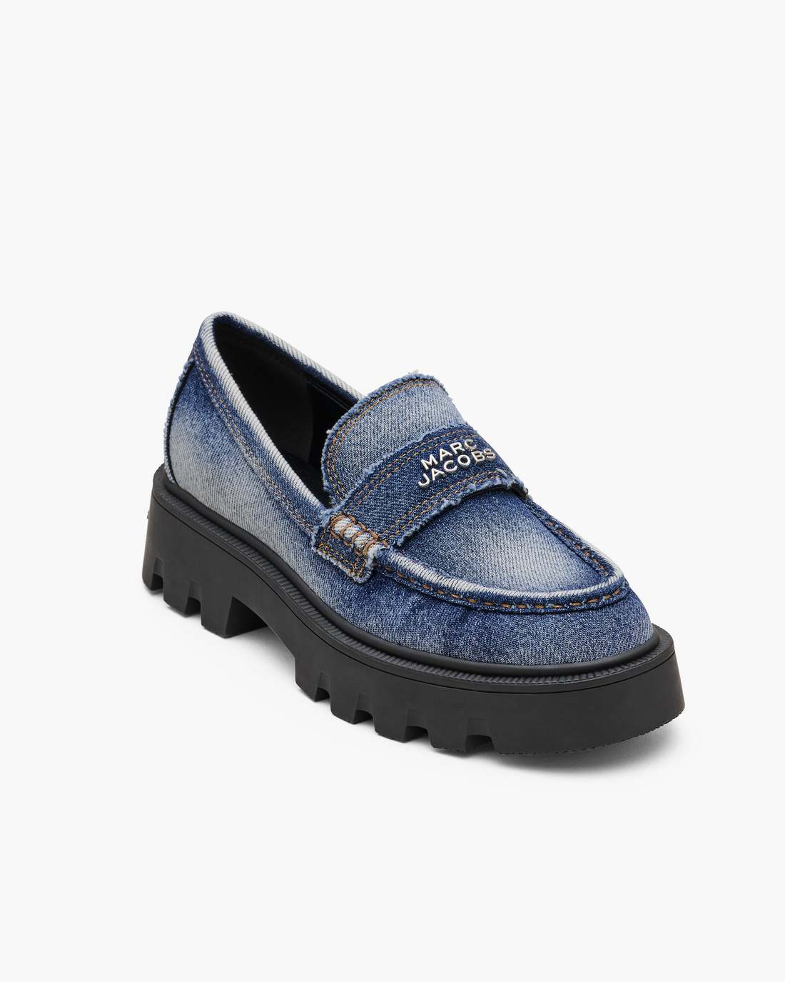 The Faded Denim Frankie Loafer Faded Vintage Indigo - Marc Jacobs Featured