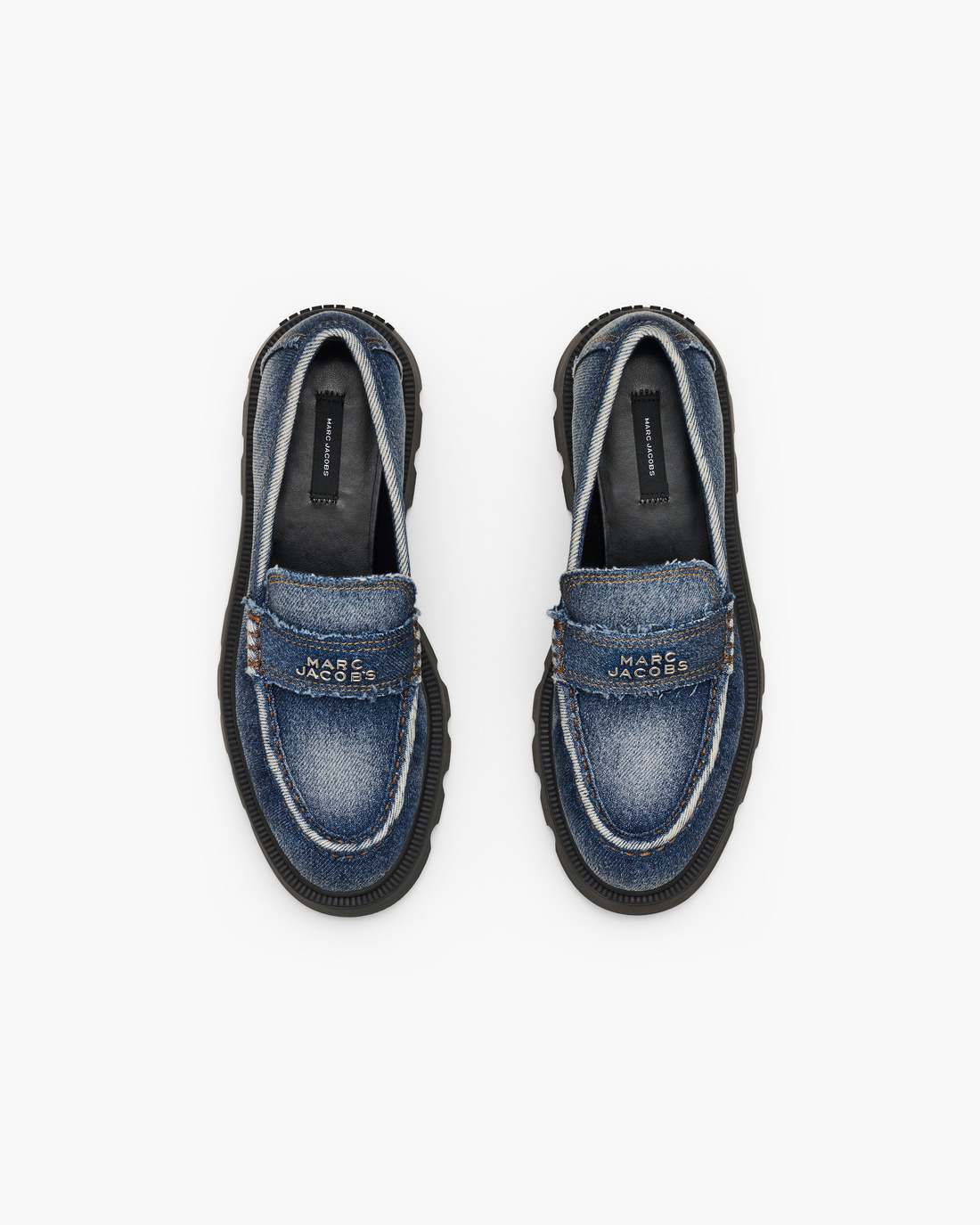 The Faded Denim Frankie Loafer Faded Vintage Indigo - Marc Jacobs Featured