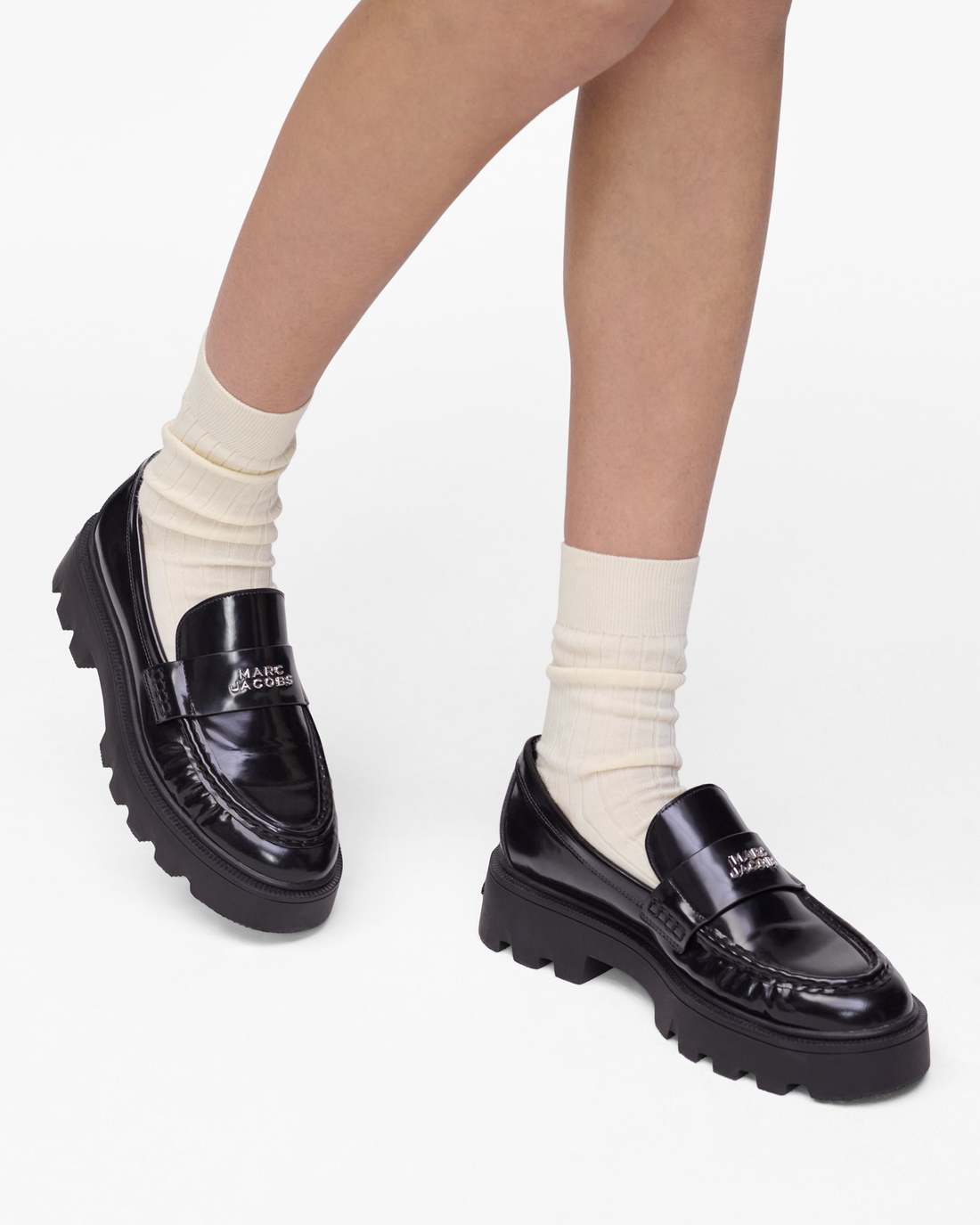 The Frankie Loafer Black - Marc Jacobs Popular