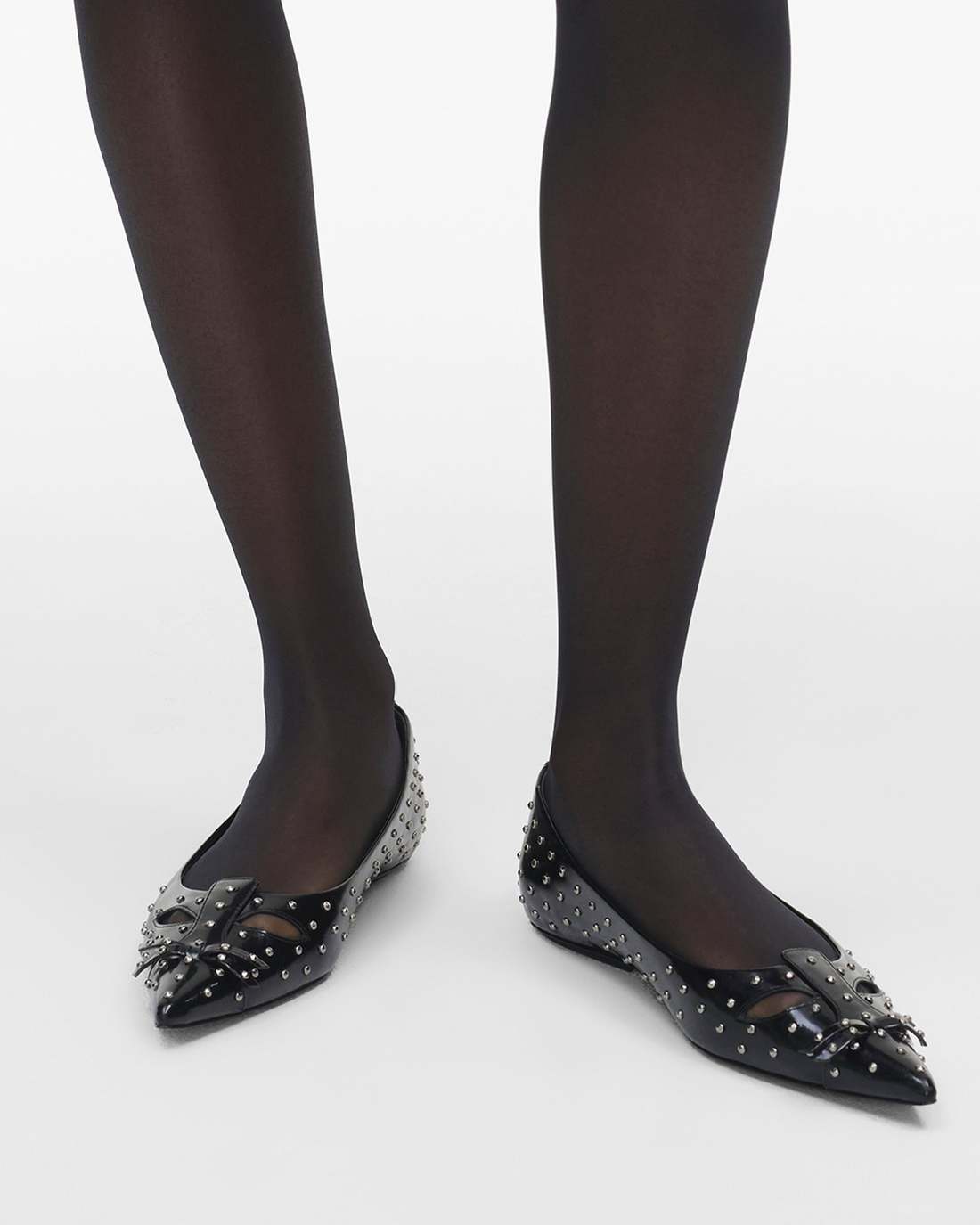 The Glam Studs Kat Ballerina Black - Marc Jacobs Signature