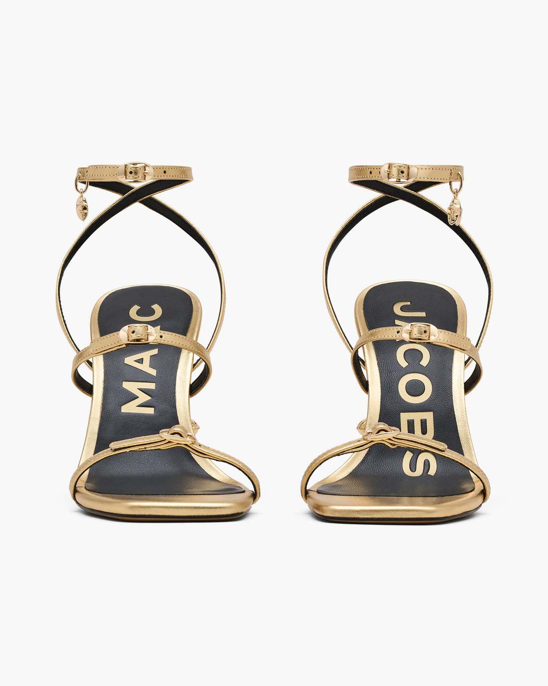 The Metallic Leather Daisy Heel Gold - Marc Jacobs Popular