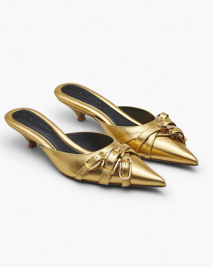 The Emma Kitten Heel Shiny Gold - Marc Jacobs Best Seller