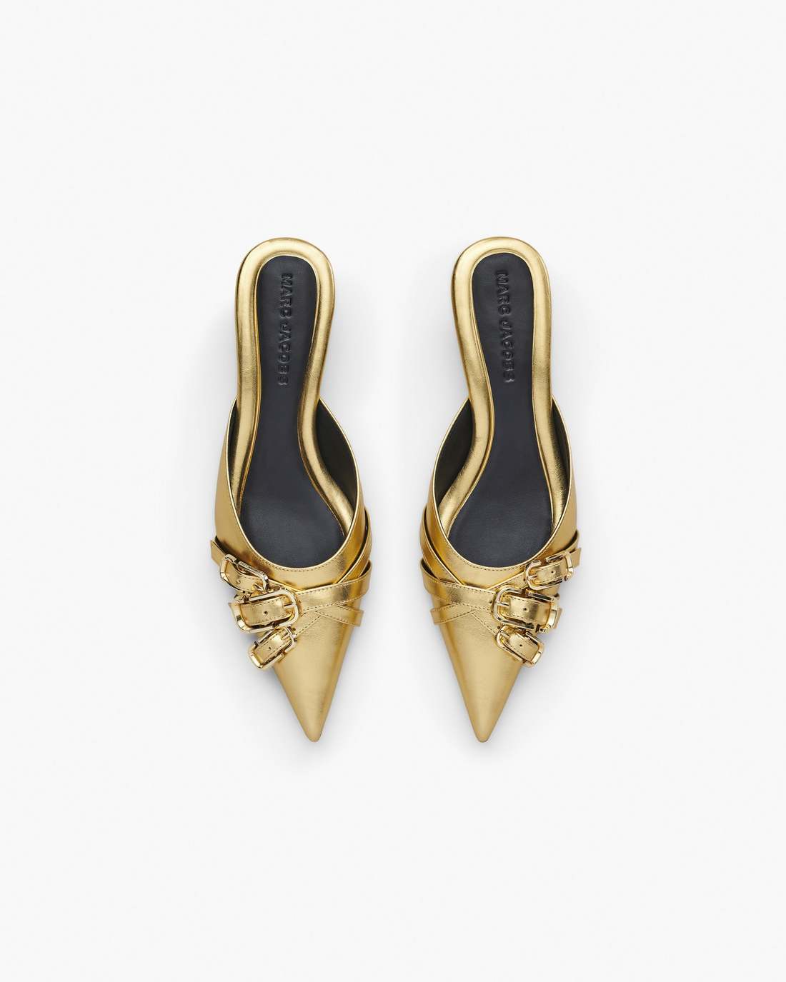 The Emma Kitten Heel Shiny Gold - Marc Jacobs Best Seller