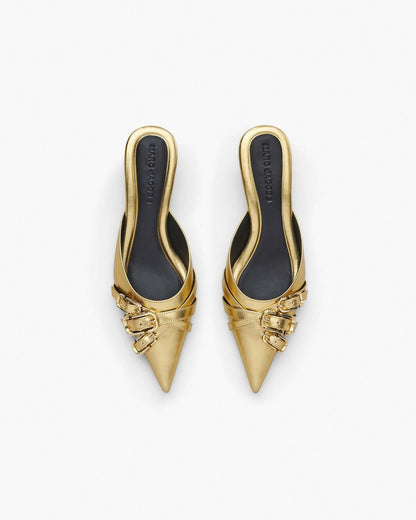 The Emma Kitten Heel Shiny Gold - Marc Jacobs Best Seller