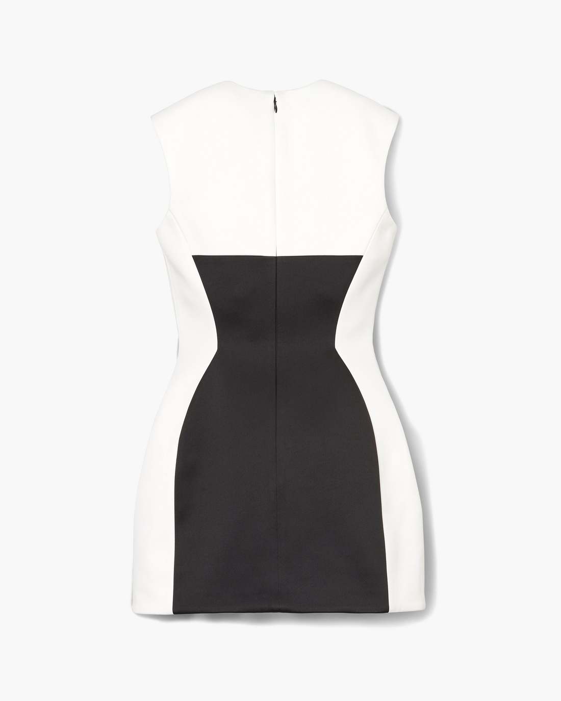 Seamed Up Satin Dress Black/White - Marc Jacobs Featured