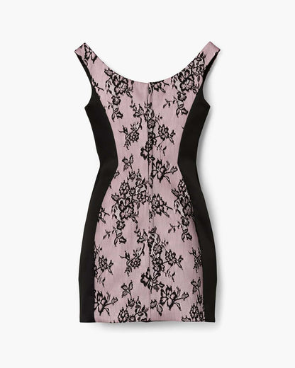 Sculpted Lace Shadow Dress Black Multi - Marc Jacobs Best Seller