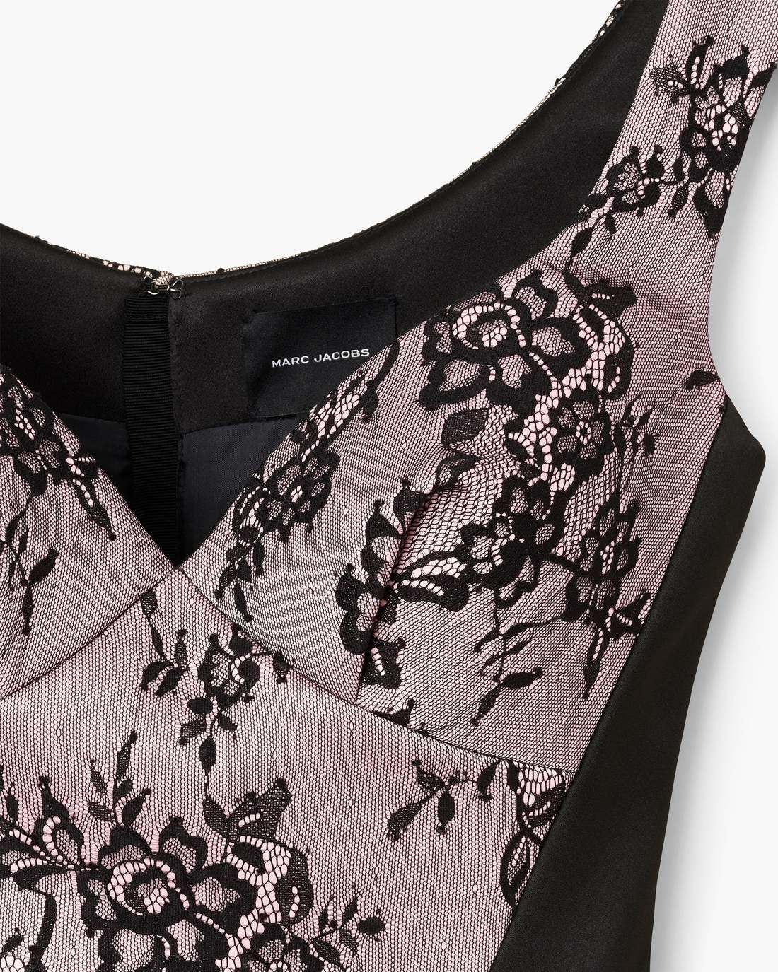 Sculpted Lace Shadow Dress Black Multi - Marc Jacobs Best Seller