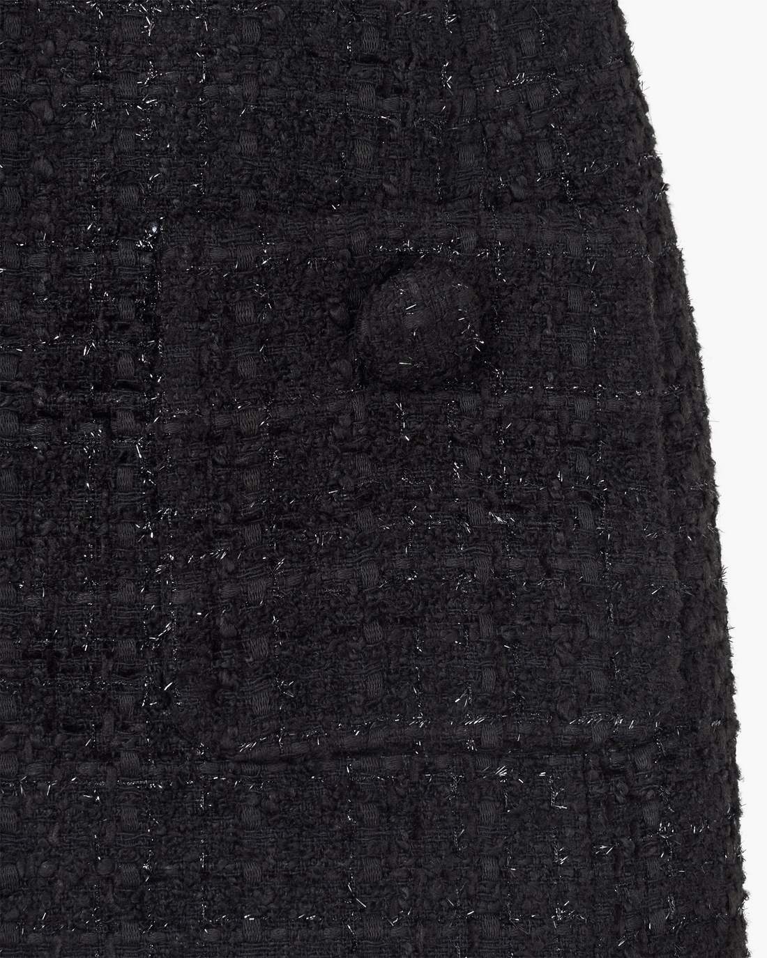 Sculptural Tweed Dress Black - Marc Jacobs New
