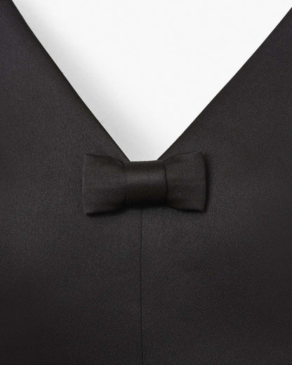 Satin Bow Dress Black - Marc Jacobs Popular