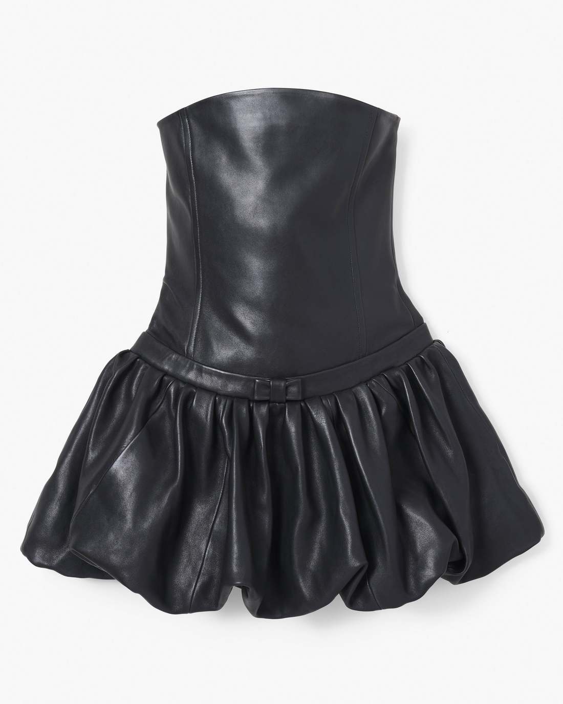 The Leather Bubble Dress Black - Marc Jacobs Best Seller