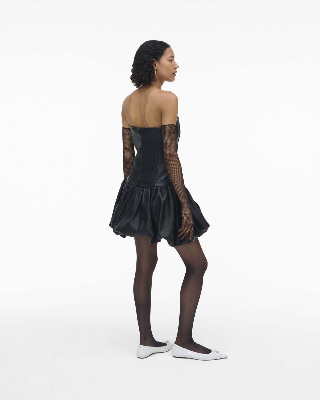 The Leather Bubble Dress Black - Marc Jacobs Best Seller