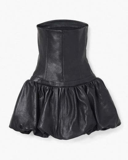 The Leather Bubble Dress Black - Marc Jacobs Best Seller