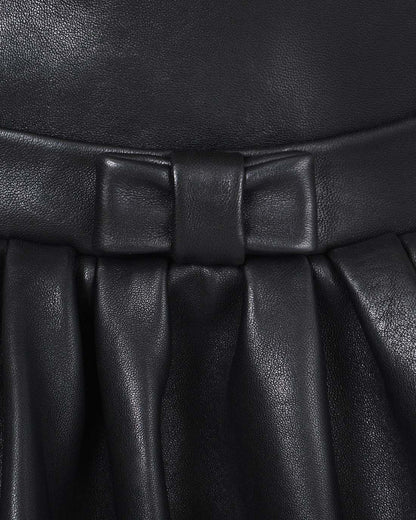 The Leather Bubble Dress Black - Marc Jacobs Best Seller