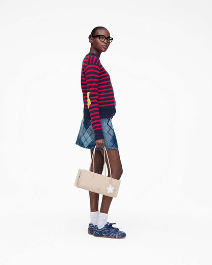 Joy Striped Crewneck Navy/Red - Marc Jacobs Signature