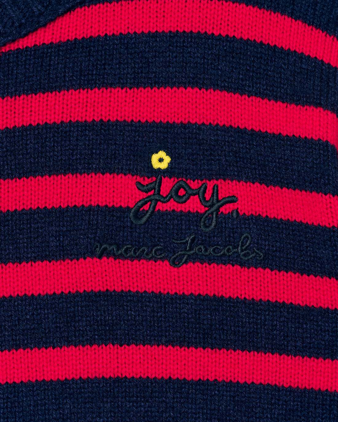 Joy Striped Crewneck Navy/Red - Marc Jacobs Signature