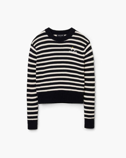 Joy Striped Crewneck Black/White - Marc Jacobs Premium