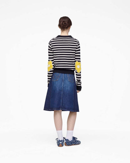 Joy Striped Crewneck Black/White - Marc Jacobs Premium