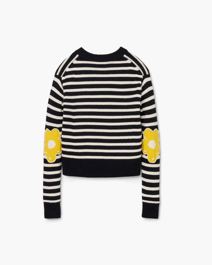 Joy Striped Crewneck Black/White - Marc Jacobs Premium