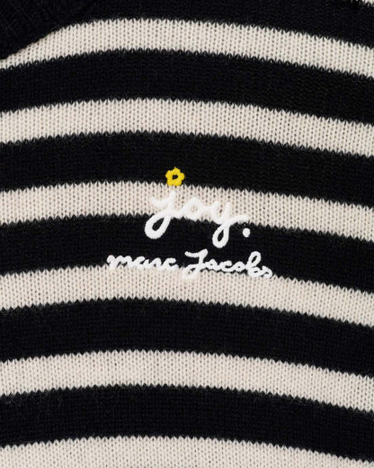 Joy Striped Crewneck Black/White - Marc Jacobs Premium