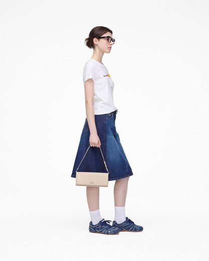 Daisy Logo Slim Tee White - Marc Jacobs Popular